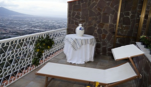 Deluxe Double Room, Patio, Sea View