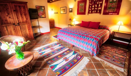 Premium Double Room, 1 King Bed, Non Smoking, Courtyard View (Rosa)