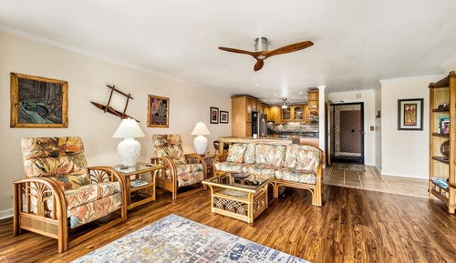 Condo, 1 King Bed, Golf View (Keauhou Punahele#E-102)