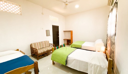 Economy Quadruple Room, Private Bathroom, Courtyard Area