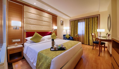 Deluxe Double Room, 1 King Bed, City View
