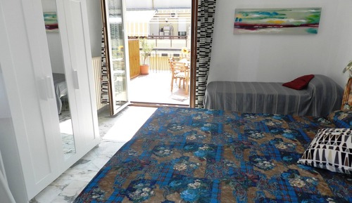 Panoramic Quadruple Room, Terrace, City View