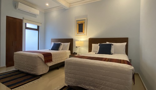 Master Suite 2 Double Beds