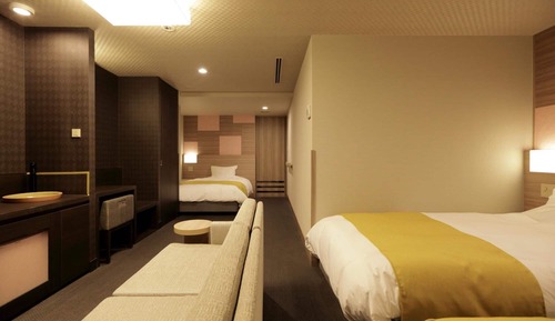 Deluxe Triple Room, Private Open-Air Bath