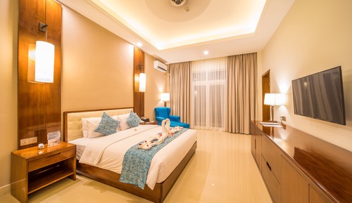 Deluxe Double Room, Garden View