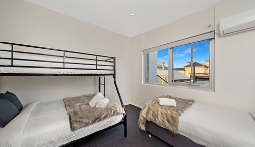 Deluxe Apartment, 2 Bedroom (1 King Bed, 1 Single Bed and 1 Tri-Bunk)