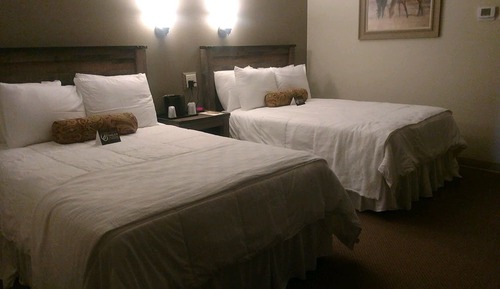 Basic Double Room, 2 Double Beds, Non Smoking