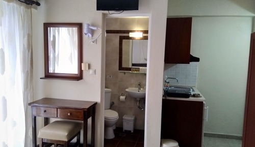 Family Studio, 2 Double Beds, City View