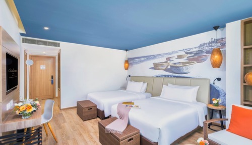 Deluxe Twin Garden View includes unlimited Jjim Jil Bang Spa