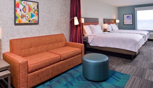 Studio, 2 Queen Beds, Accessible, Bathtub