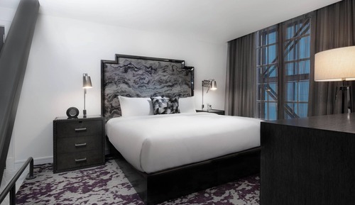 Room, 1 King Bed, City View (Mobility Accessible, Roll-In Shower)