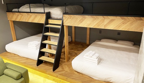 Deluxe Triple Room II with 3 Double Beds and 1 Sofa - Non Smoking