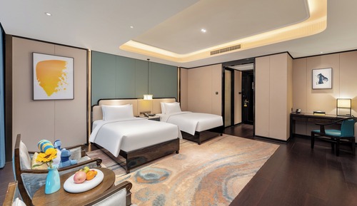 Grand Room, 2 Twin Beds, City View