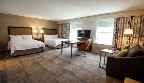Studio, 2 Queen Beds, Accessible, Bathtub (Mobility & Hearing)