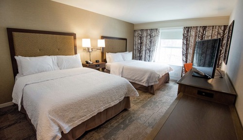 Room, 2 Queen Beds, Non Smoking, Refrigerator & Microwave