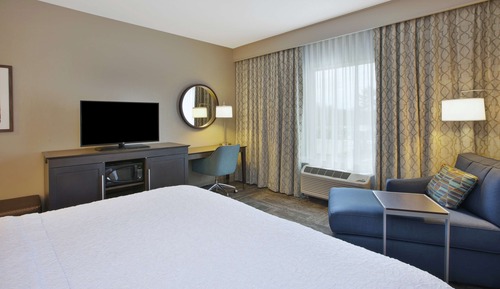 Room, 1 King Bed, Non Smoking, Refrigerator & Microwave