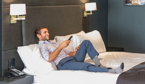 Junior Suite, 1 King Bed (Living Area)