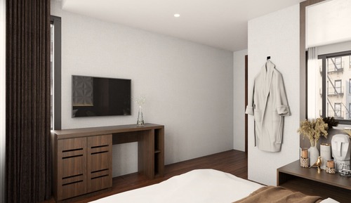 City Double Room, City View