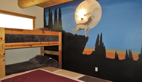 Family Quadruple Room, Multiple Beds, Shared Bathroom (Wolf, Balcony)