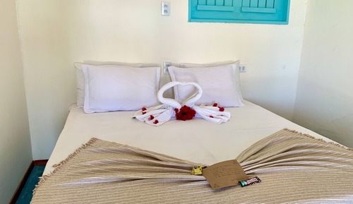 Basic Double Room, 1 Double Bed, Beach View