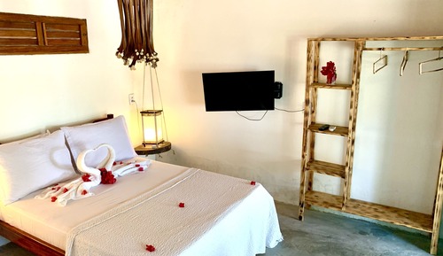 Standard Quadruple Room, Multiple Beds, Beach View, Beachfront