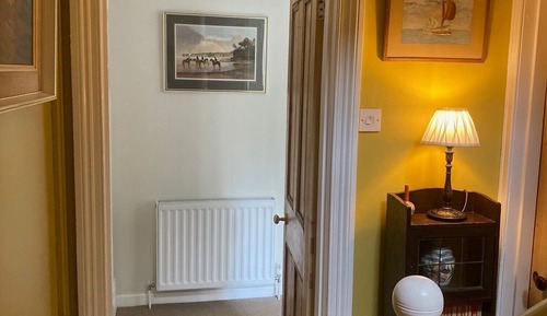 Classic Double Room, Ensuite, Sea View (First floor front view)