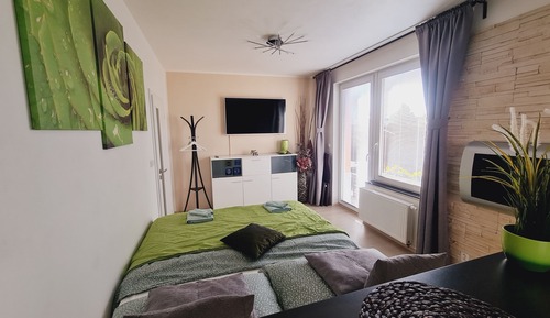 Design Studio, 1 Queen Bed with Sofa bed, Terrace, Ground Floor