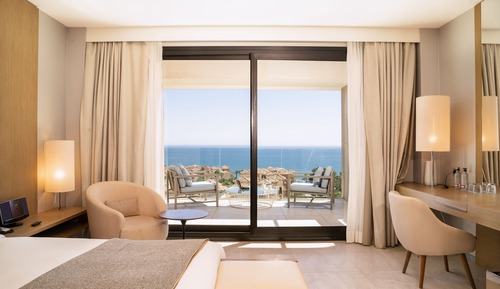 The Oasis Room, Terrace, Sea View
