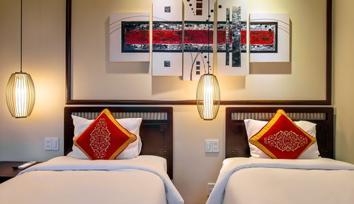 Deluxe Double Room, Rice Field