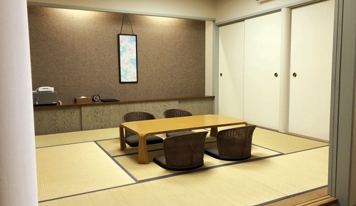 Annex Building Japanese-Western Style Room B with Balcony, Halfboard with Japanese Dinner,NonSmoking