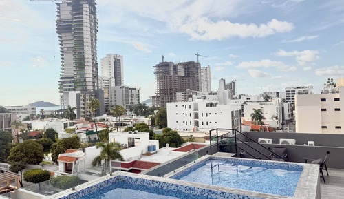 Family Room, Balcony, City View