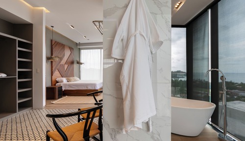 Luxury Apartment, 2 Bedrooms, Partial Sea View