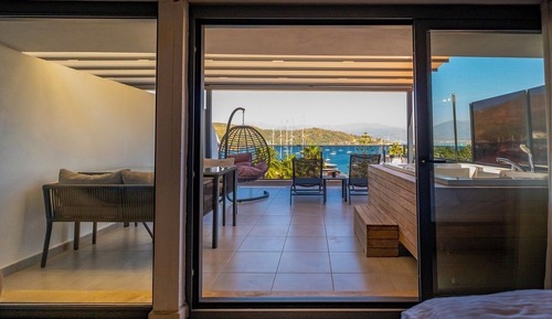 Romantic Suite, 1 Queen Bed, Sea View