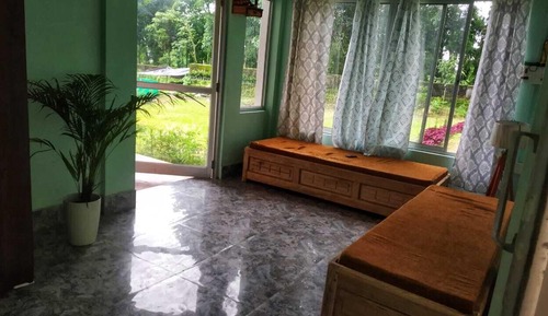 Quadruple Room, Balcony, Garden View