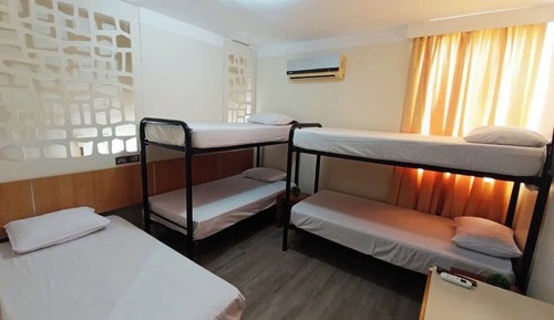 Economy Quadruple Room, Garden View