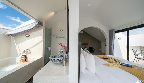 Executive Double Room, Balcony, Garden View