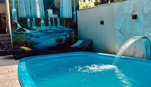 02 - Canto da Terra - Pousada Águas da Grota - Piscina e Café - Penha - SC