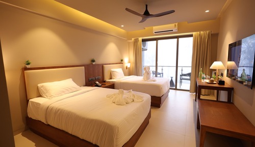 Sattva room with valley view and balcony