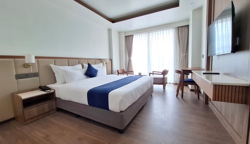 Superior Double Room, Balcony, City View