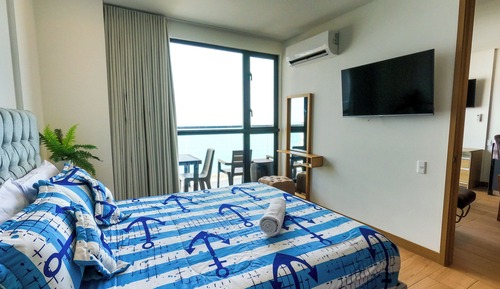 Superior Apartment, Balcony, Beach View