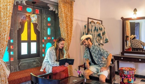 Luxury Suite, Patio, Courtyard View