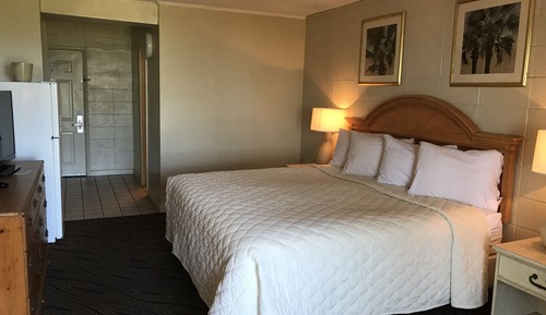 Single Room, 1 King Bed, Partial Ocean View