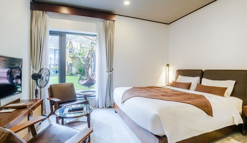 Deluxe King Garden View - Onsen, Sauna, Steam Sauna Inclusive