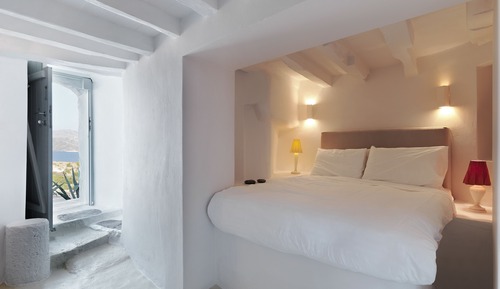 Deluxe Quadruple Room, Terrace (Strogilo)
