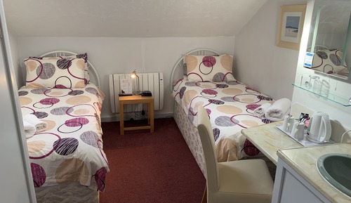 Twin Room, Shared Bathroom