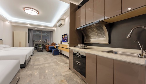 Senior Triple Room, City View