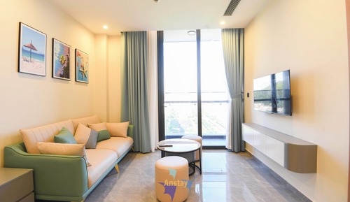 Premium Apartment, Balcony, Beach View