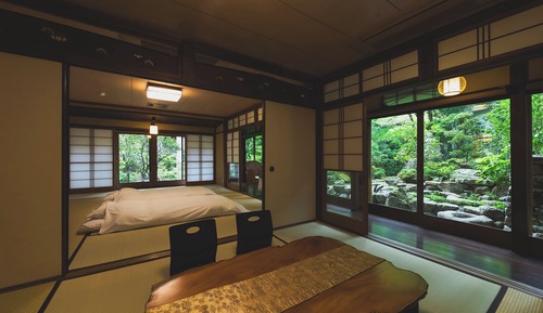 Japanese-style Quadruple Room, Non Smoking, Garden View