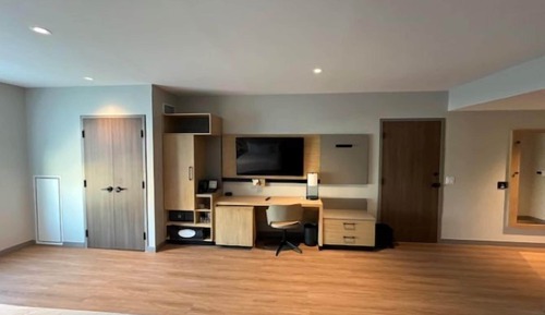 Room, 1 King Bed with Sofa bed, Roll-in Shower