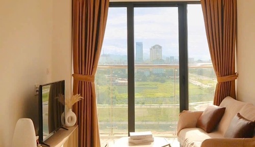 Family Room, Balcony, City View